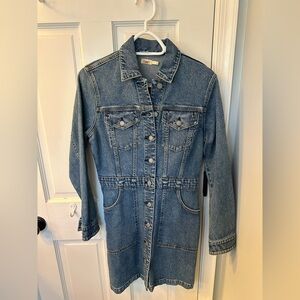 Faherty denim dress. Size 4
